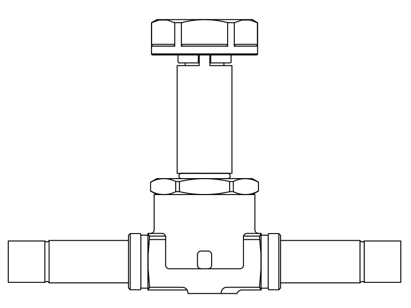 常閉電磁閥1068/M12S,內(nèi)連接焊接接頭,隔膜先導(dǎo)式