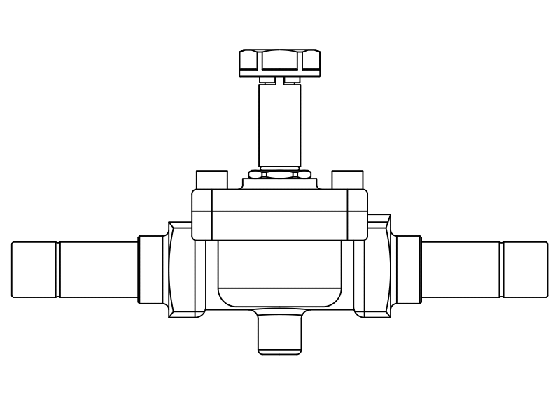 常閉電磁閥1098/5S,內(nèi)連接焊接接頭,隔膜先導(dǎo)式