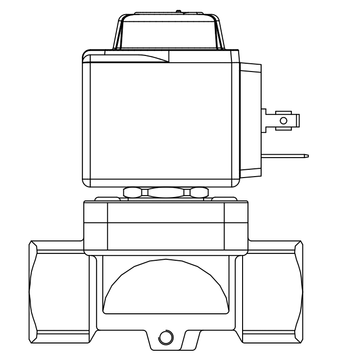 常閉工業(yè)用電磁閥1132/03A6,FPT內(nèi)螺紋直接頭