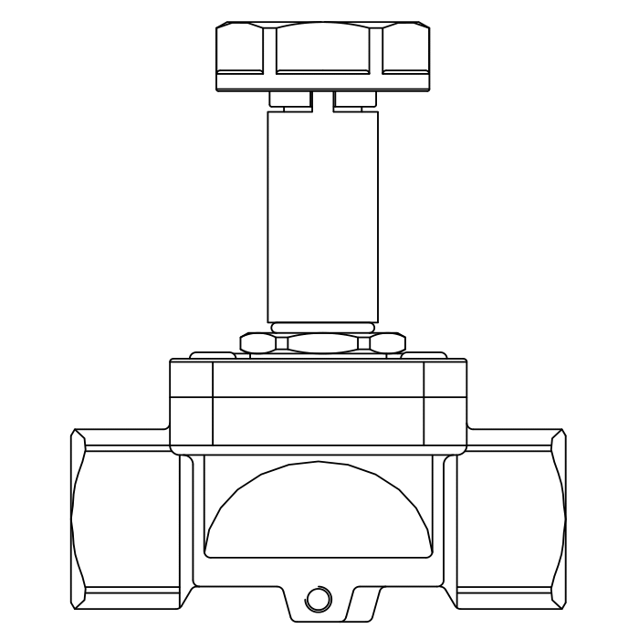 常閉工業(yè)用電磁閥1132/03S,FPT內(nèi)螺紋直接頭