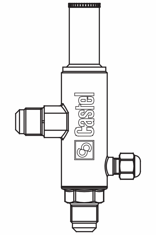 貯液器壓力調(diào)節(jié)閥3350/4,SAE喇叭口直螺紋接頭