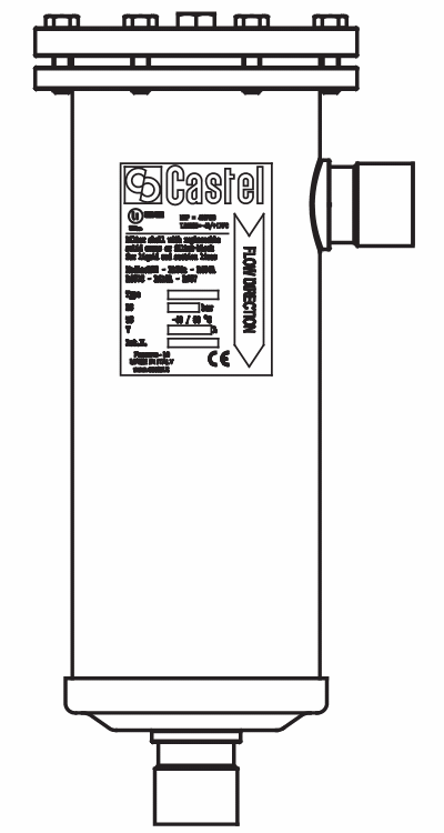 干燥過(guò)濾器,實(shí)心濾芯可換4411/M28A,銅接頭