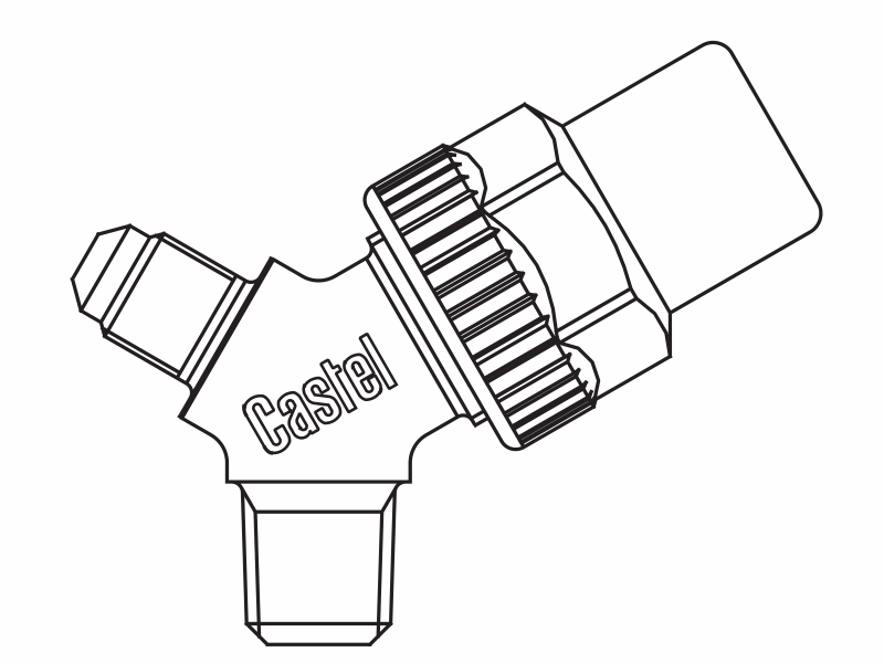 貯液器閥門(mén)6140/22,螺紋接頭